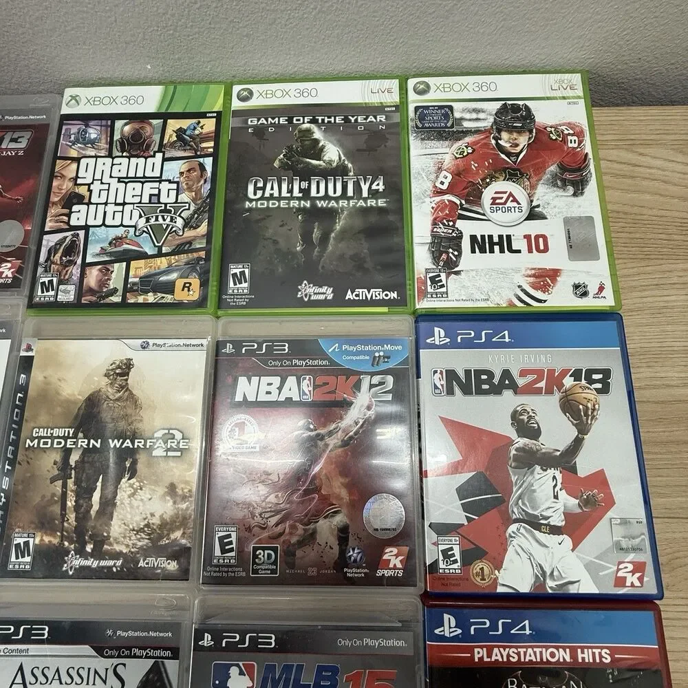 Lot of 15 Games Bundle Xbox 360 / PS3 / PS4 Mixed Tested Working
